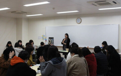 2021年11月　テーブルコーディネート特別講座(別府大学特別講座)