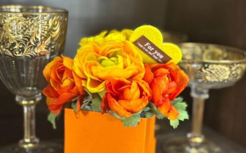 2025年4月　カフェ春のコーディネート